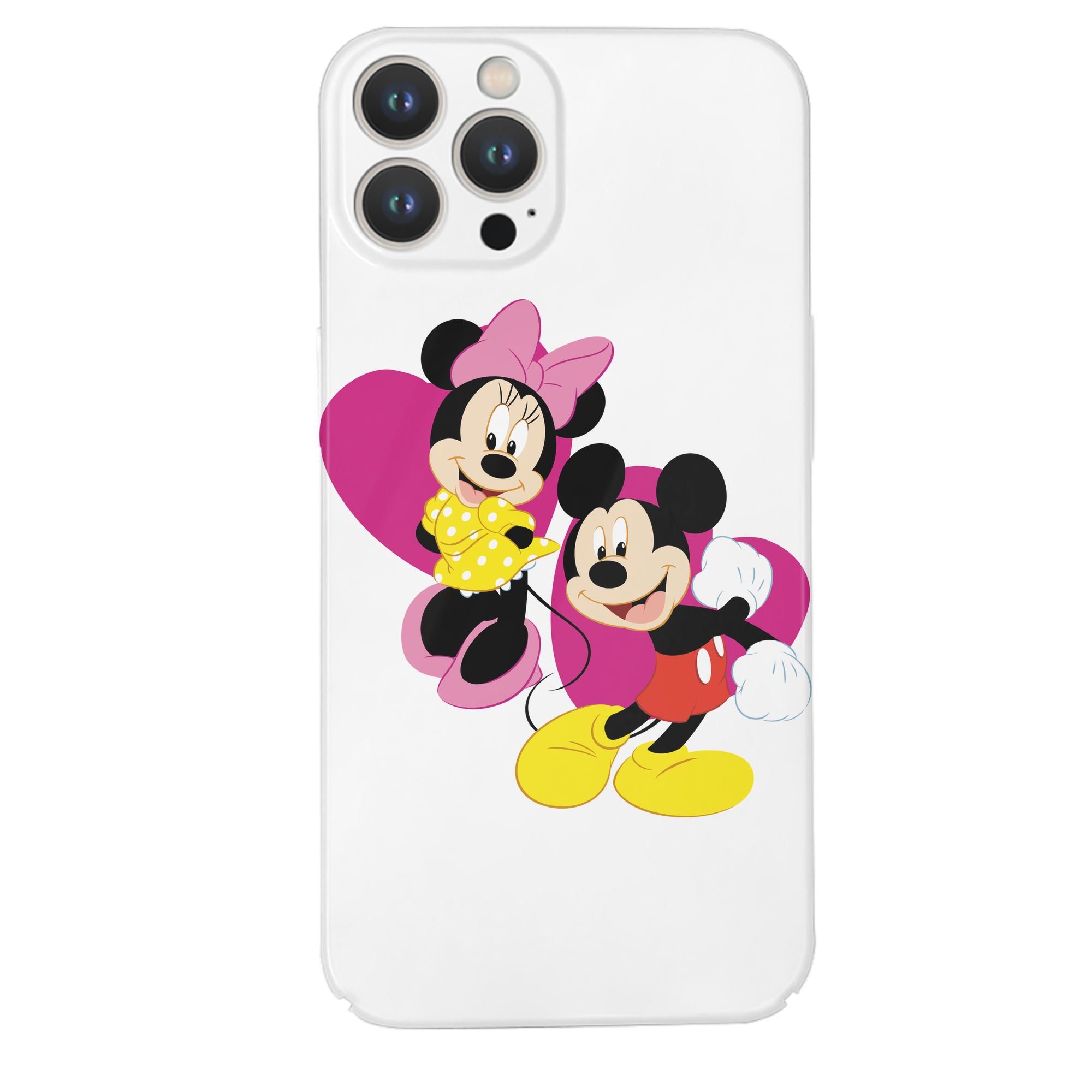 （画像用） ミッキーマウス Mickey Mouse 【iPhone 14シリーズ対応】ハードケース